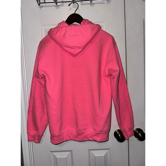 Gildan Pink Medium 100% Cotton Hoodie - Picture 3 of 3